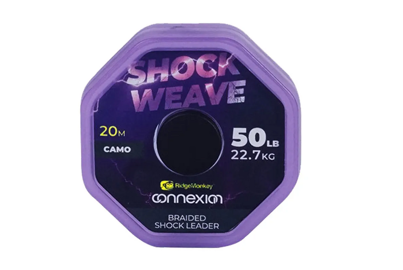 Шок-лидер плетеный Ridge Monkey Connexion Shock Weave Braided Shock Leader