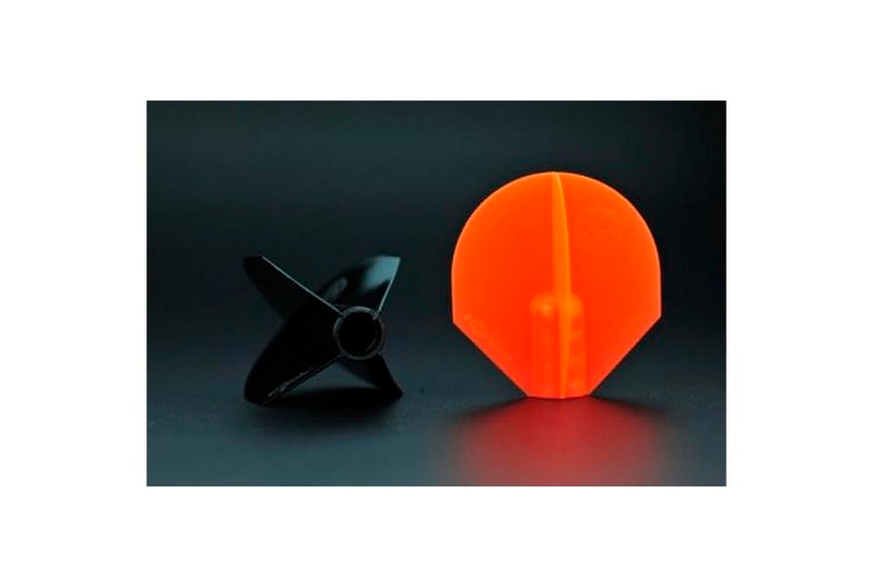 Запасной стабилизатор для маркера Korda Marker Flights, Цвет: Оранжевый