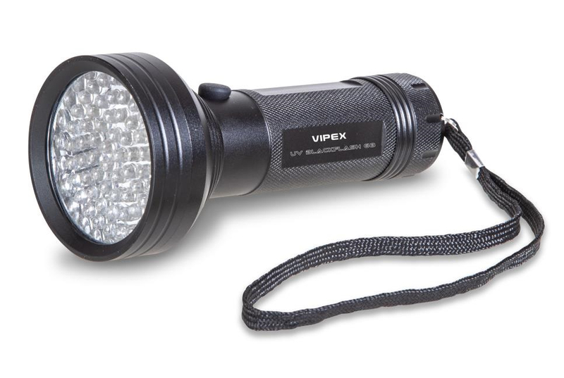 Фонарь налобный с УФ подсветкой ANACONDA VIPEX UV-Blackflash 68