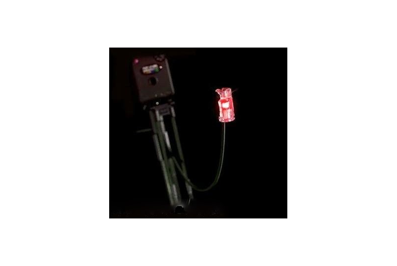 Механический индикатор поклевки Delkim Nitelite Pro Hanger, Цвет: Красный