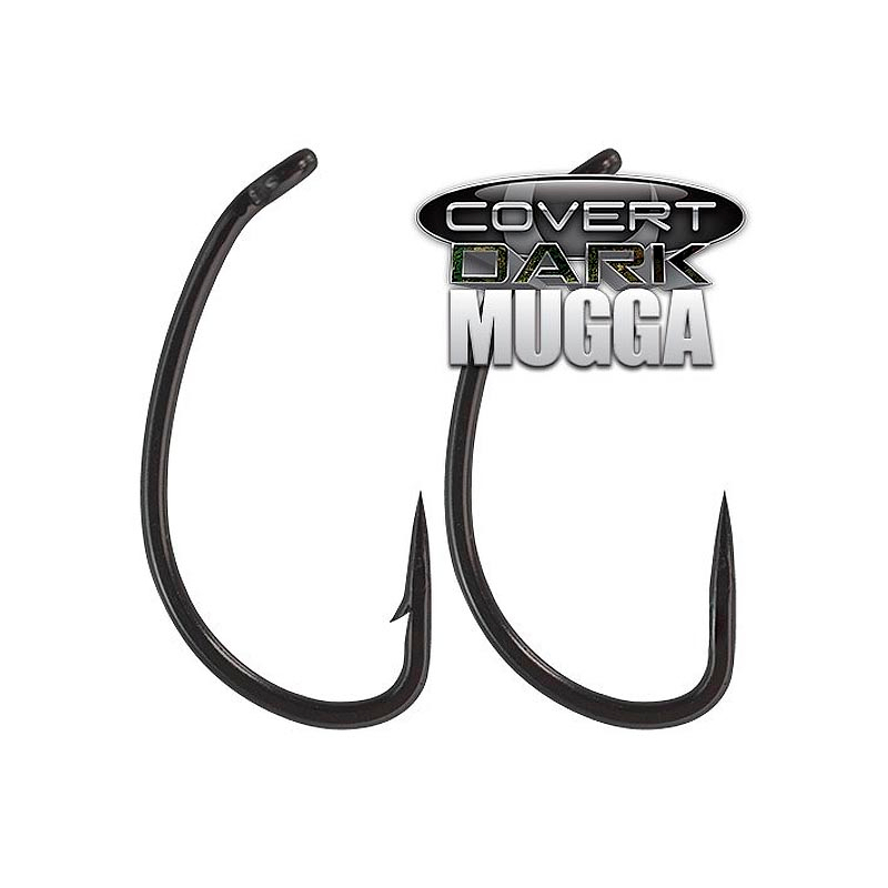 Крючки карповые Gardner Covert Dark Mugga, Размер крючка: № 2