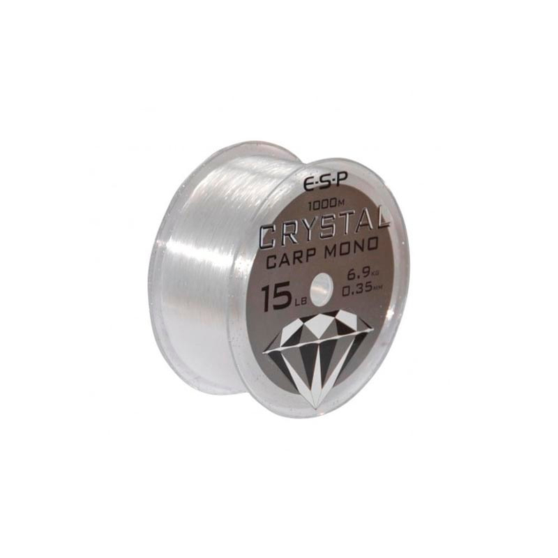 Леска монофильная ESP Crystal Carp Mono, Тест: 10.00 lb, Диаметр лески: 0.30 мм