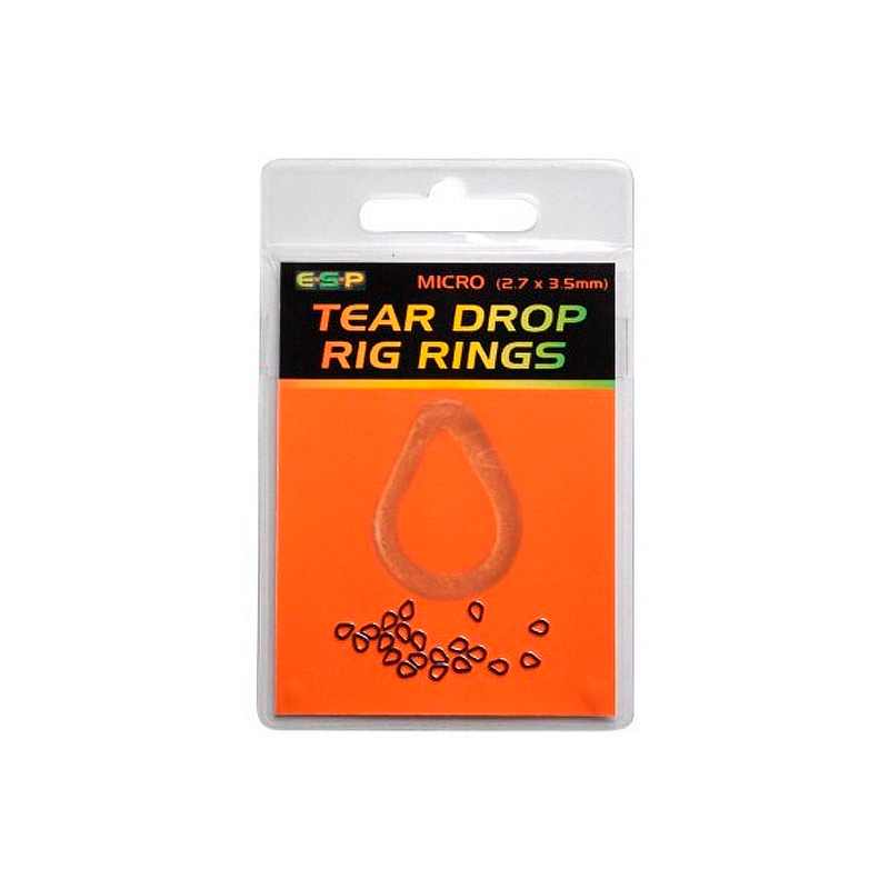 Кольцо соединительное ESP Tear Drop Rig Rings, Размер: Mini