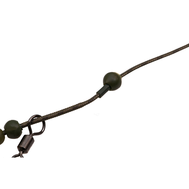 Резиновая бусина стопорная ESP Rubber Shock Beads, Диаметр: 8 мм, Цвет: Weed Green