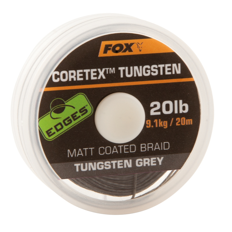Утяжеленный поводковый материал в оплётке FOX Edges Tungsten Coretex, Разрывная нагрузка: 20.00 lb