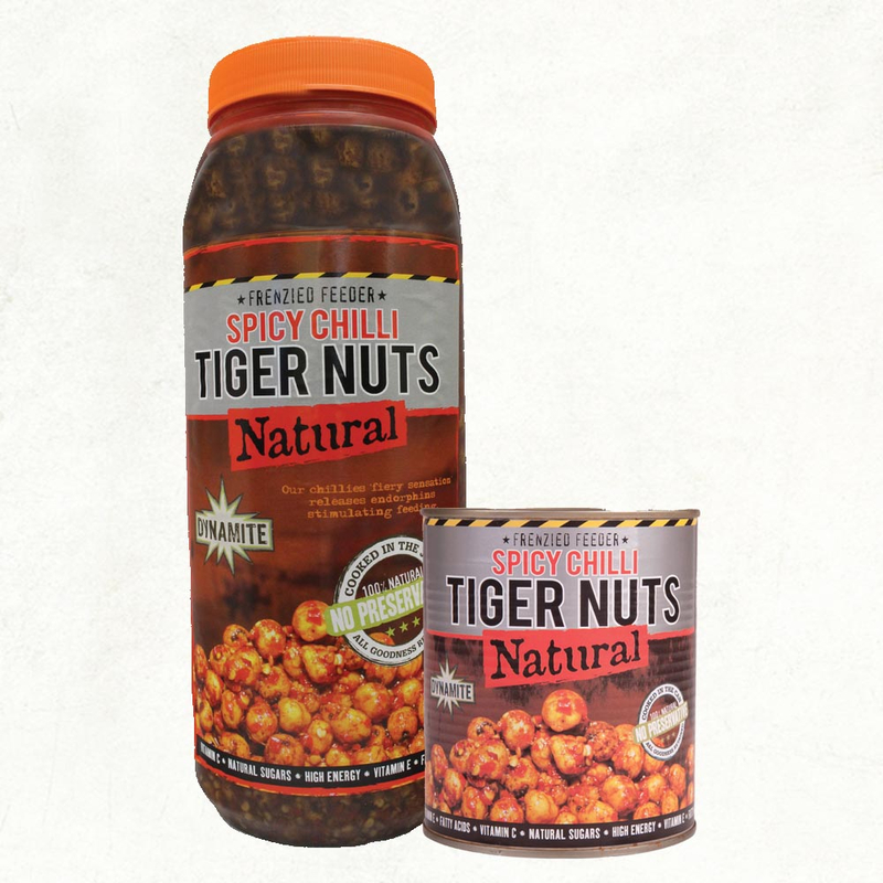 Тигровые орехи с чили Dynamite Baits Frenzied Feeder Chilli Tiger Nuts, Объём: 830 г