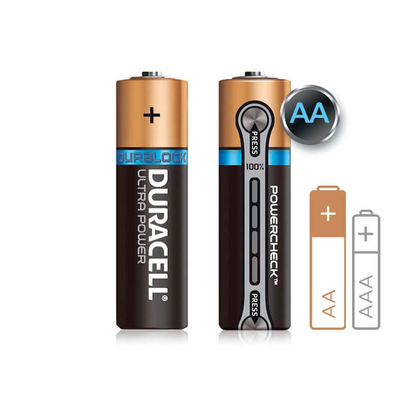 Батарейка Duracell ULTRA POWER размер AA 1.5V, Количество: 2 шт