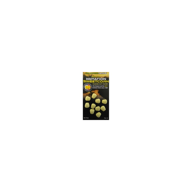 Искусственная кукуруза плавающая Enterprise Tackle Pop-Up Sweetcorn серия Washed Out (бледная, без запаха), Цвет: Washed Out Beige – Бледно-бежевый