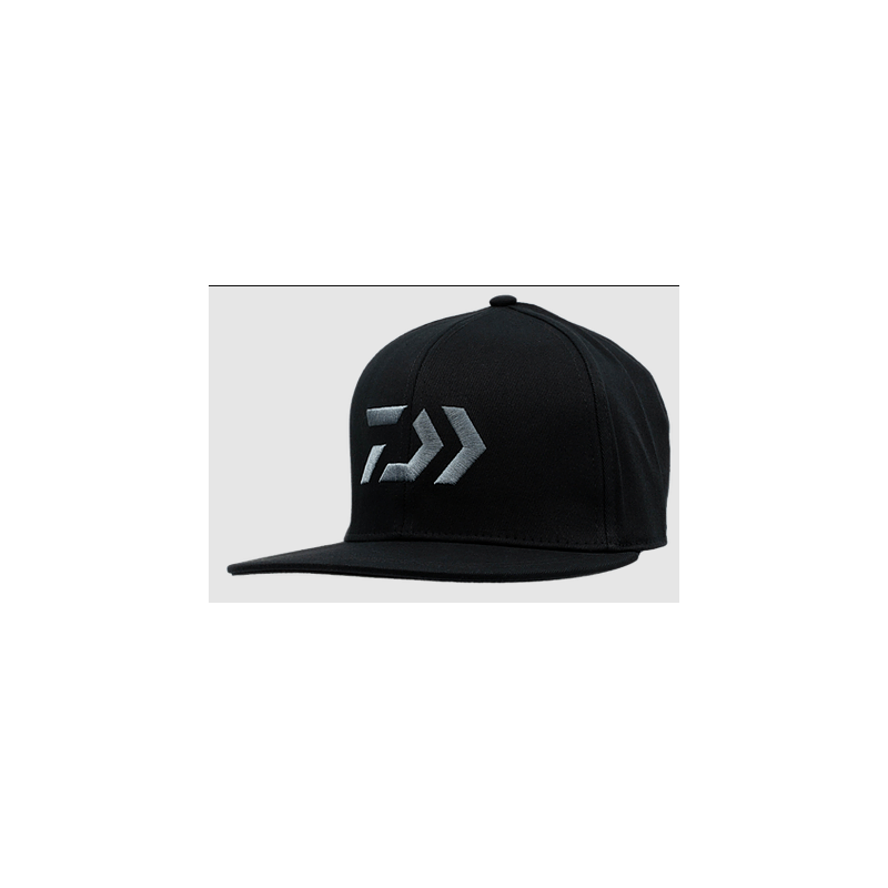 Кепка Daiwa Snapback Cap черная с логотипом