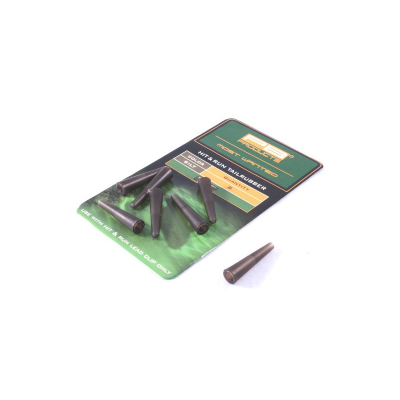 Конус для клипсы PB Products Hit & Run X-Safe Tailrubber Leadclip, Цвет: Gravel (Гравий)