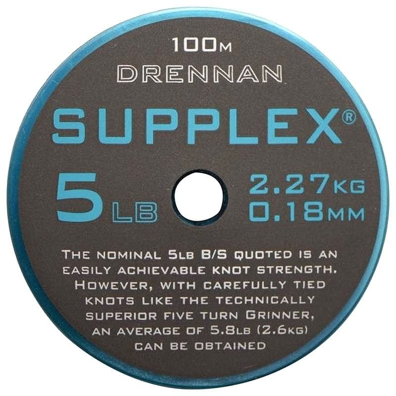 Леска DRENNAN SUPPLEX Mono 100m, Диаметр лески: 0.18 мм