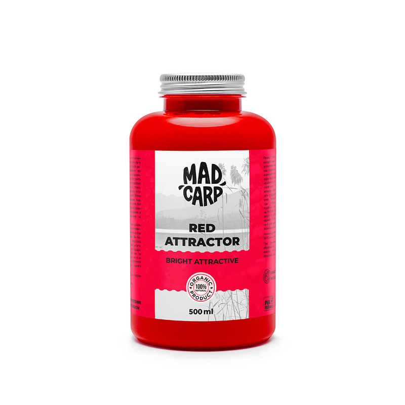Натуральный ликвид Mad Carp Baits RED ATTRACTOR, Объём: 500 мл