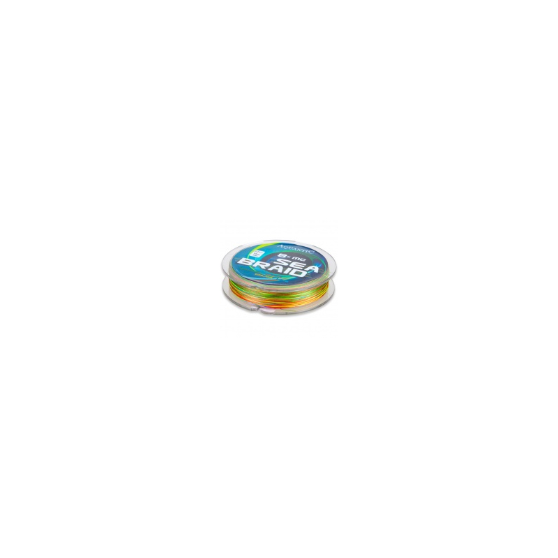Леска морская плетеная AQUANTIC® 8x MC Sea Braid - 0.13mm / 9.8kg / 300m - Multicolor