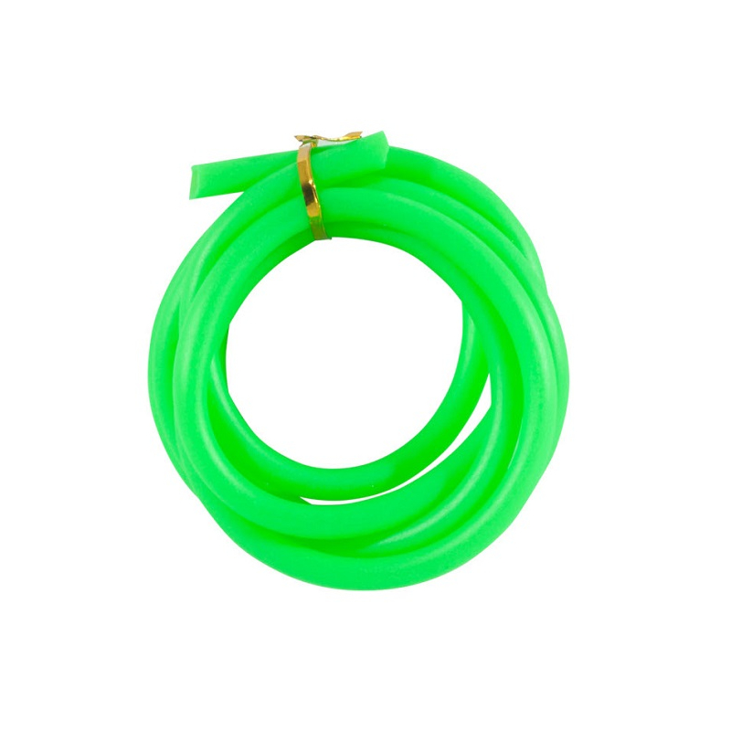 Трубка для изготовления поводков мягкая AQUANTIC® Soft Tube - 1m - Green Fluo