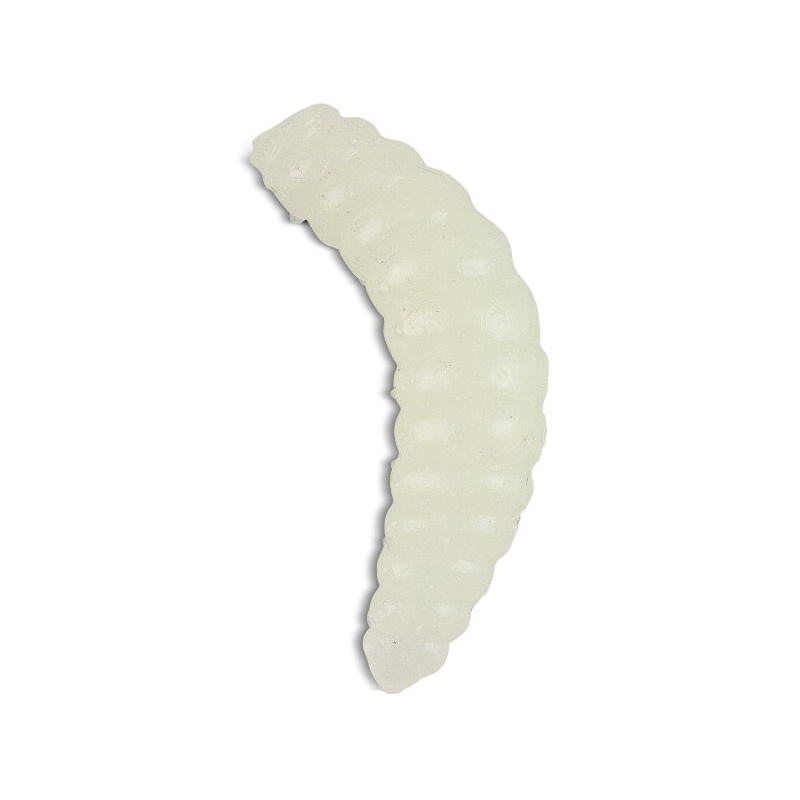 Силиконовые приманки ароматизированные IRON TROUT Super Soft Bee Maggots - Garlic / 2.5cm / LU - 15шт.