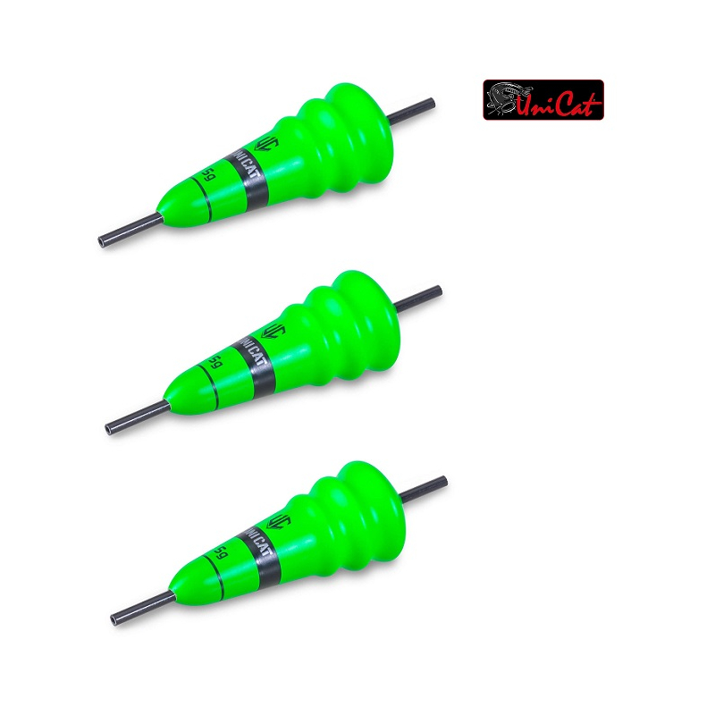 Полавок UNI CAT Power Cone Lifter / 5.0g / Fluo Green - 3шт.