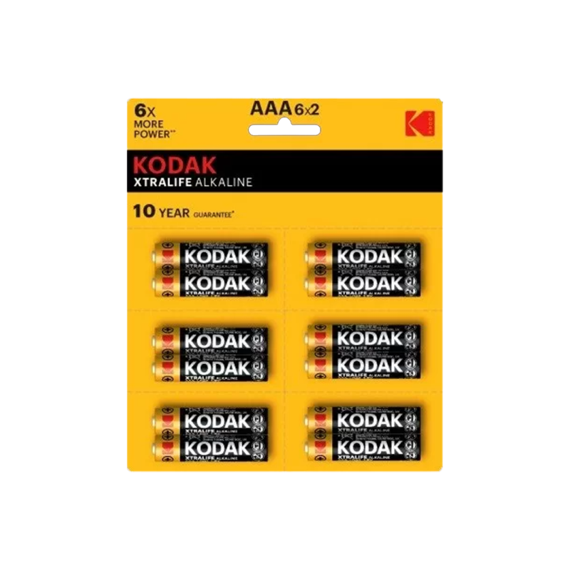 Батарейка Kodak XTRALIFE LR03 AAA BL12 Alkaline 1.5V
